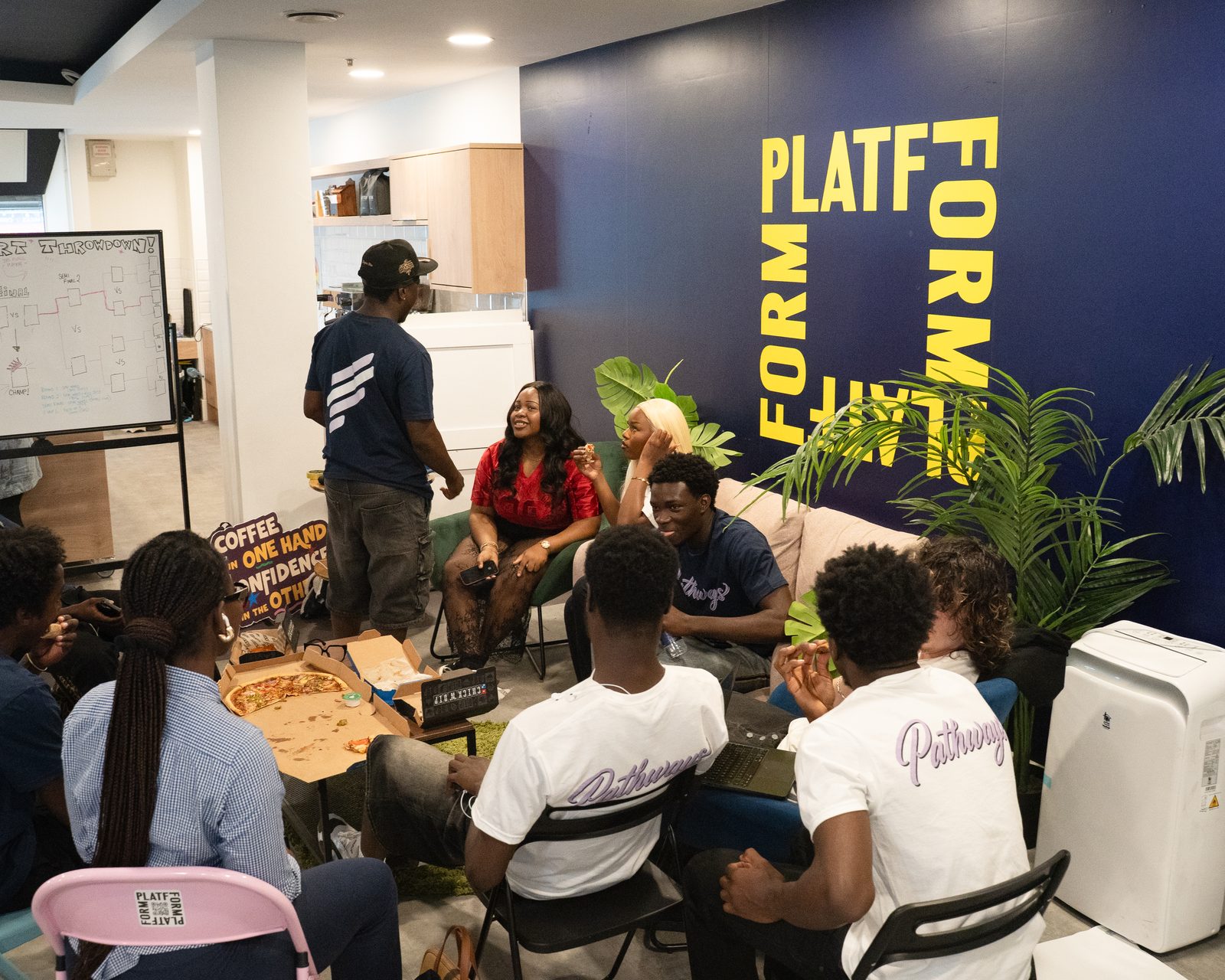 The wide view of the meetup